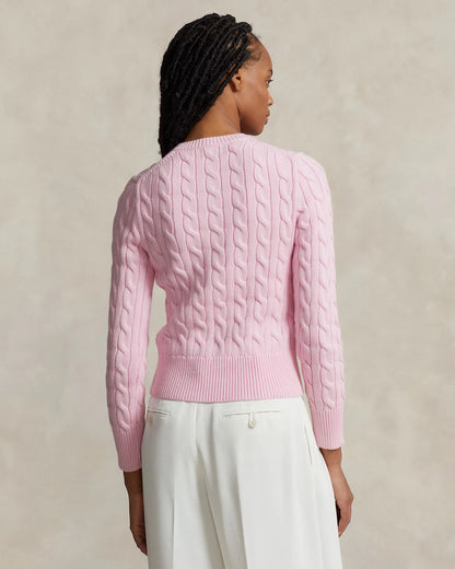 Ralph Lauren - Pink Cable-Knit Cardigan