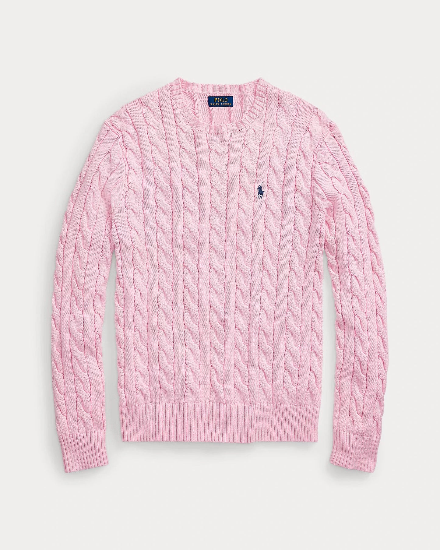 Ralph Lauren - Pink Cable-Knit Sweater