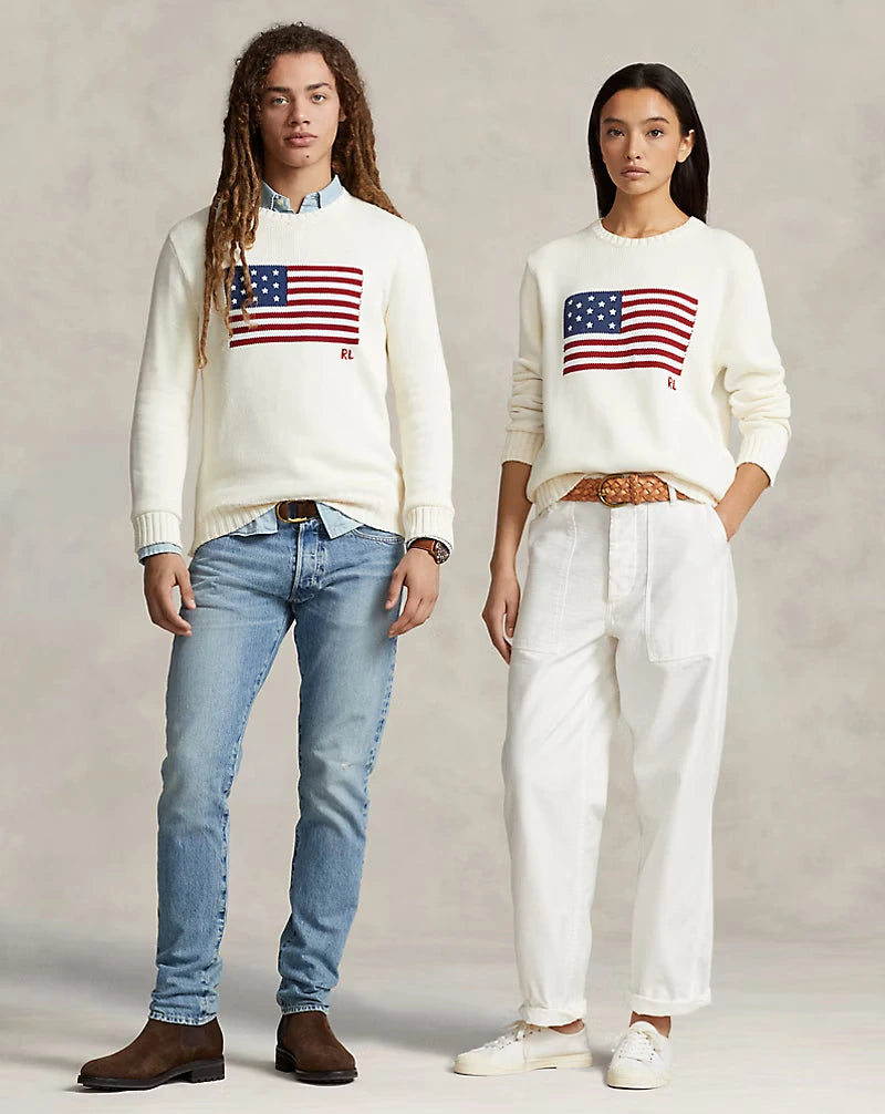 Ralph Lauren - Team USA Sweater White