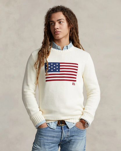 Ralph Lauren - Team USA Sweater White