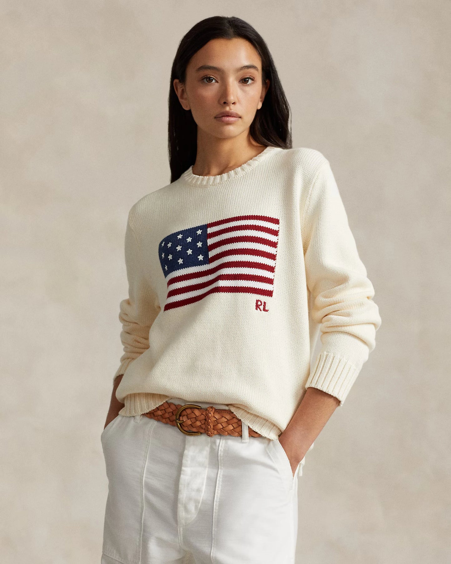 Ralph Lauren - Team USA Sweater White